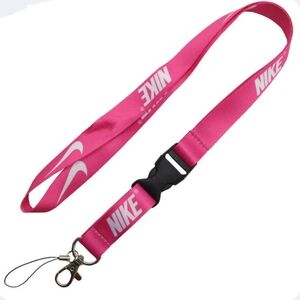 Pink Nike Breakaway Lanyard One Size Quick Release Key Chain ID Holder
